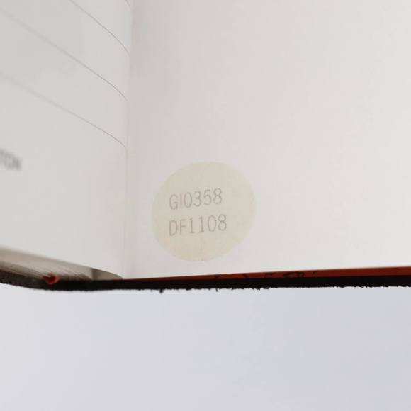 LOUIS VUITTON Catgram Cayenne Clemence Note Cover Orange GI0358 LV Auth 92886 - Picture 11 of 16